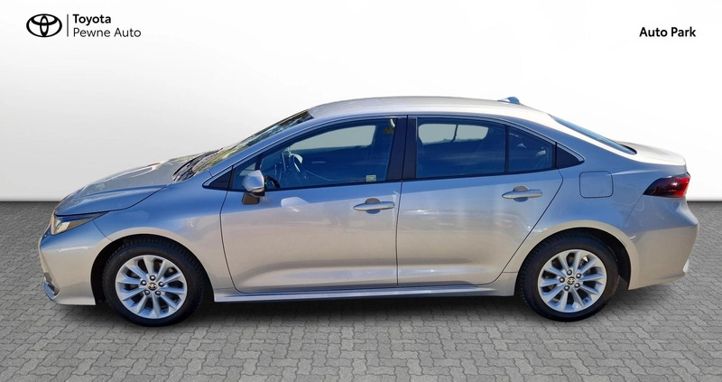 Toyota Corolla cena 104900 przebieg: 36641, rok produkcji 2022 z Biała małe 79